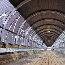 Pedestrian bridge Hilversum by Cor Oosterbeek