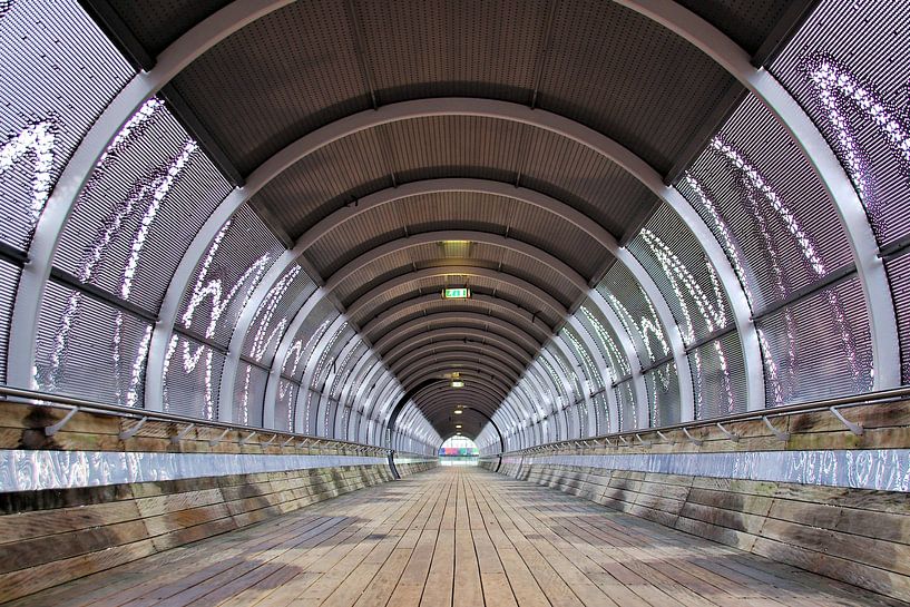 Pedestrian bridge Hilversum by Cor Oosterbeek