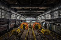 Verlaten Kolen Mijn Fabriek in Duitsland ( Industrie )