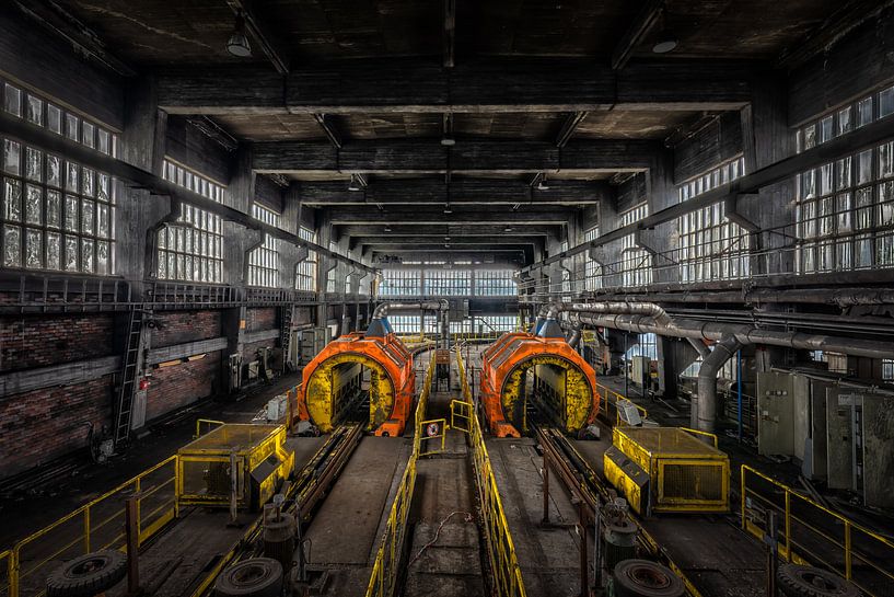 Verlaten Kolen Mijn Fabriek in Duitsland ( Industrie ) van Beyond Time Photography