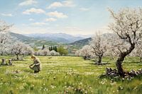 Spring Day in the Meadow