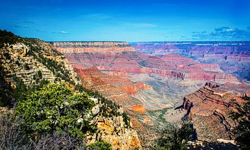 Grand Canyon vanaf de South Rim
