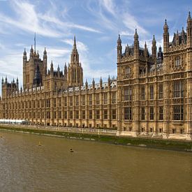 Westminster Parlement in London van Jan Kranendonk
