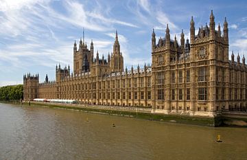 Westminster Parlement in London van Jan Kranendonk