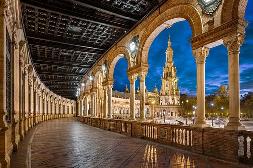 Plaza de Espana in Seville, Spain