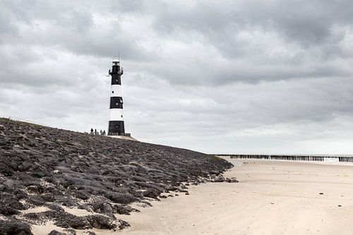 The Breskens Lighthouse by Petra Brouwer