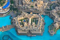Fontein bij Burj Khalifa