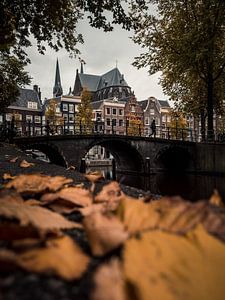 Leidsegracht in the herfst #3 van Roger Janssen