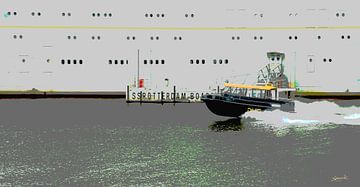 Spelevaren in Rotterdamse haven van Yannik Art