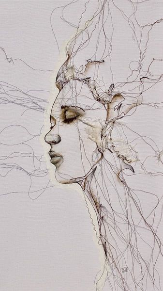 'Umber Ella Scene' van Kim Rijntjes