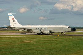 Gelande U.S. Air Force Boeing RC-135 Rivet Joint. van Jaap van den Berg