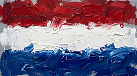 Netherlands flag by HUGO