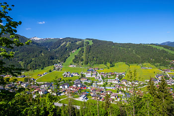 Flachau in de lente