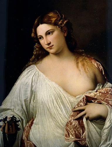 Tizian – Flora (um 1515) | Mythologische Porträtmalerei der Renaissance