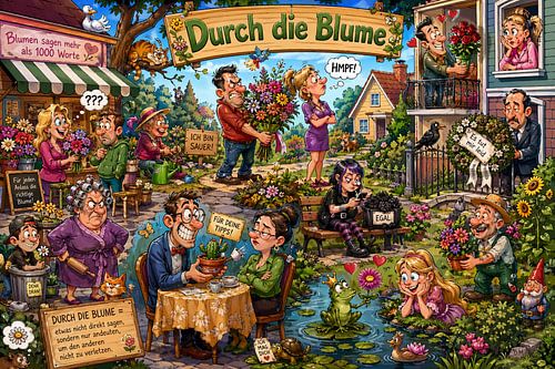 Between the lines – caricature, cartoon by Dietmar Meinhardt