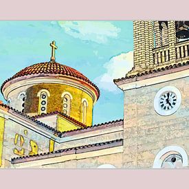 Grieks Orthodoxe kerk van René Roos
