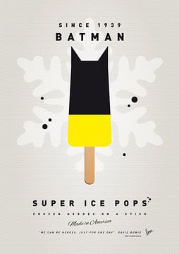 My SUPERHERO ICE POP - BATMAN van Chungkong Art