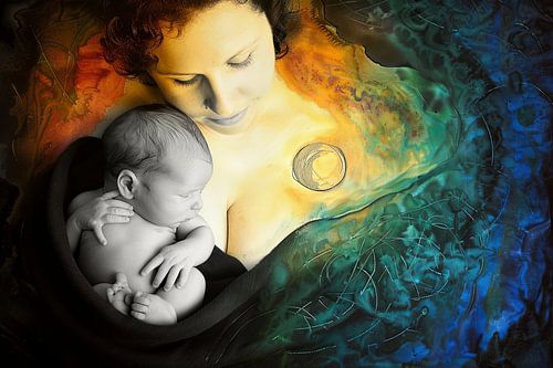 zwangerschap en geboorte fictief