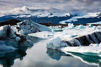 Glacier ice Iceland