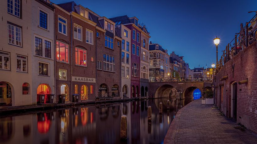 Oude Gracht Utrecht von Jochem van der Blom
