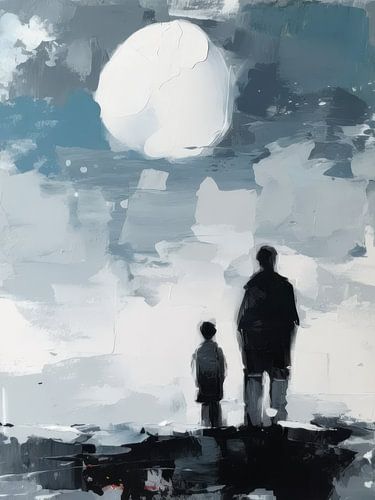 Moonlight Walk Style Abstract