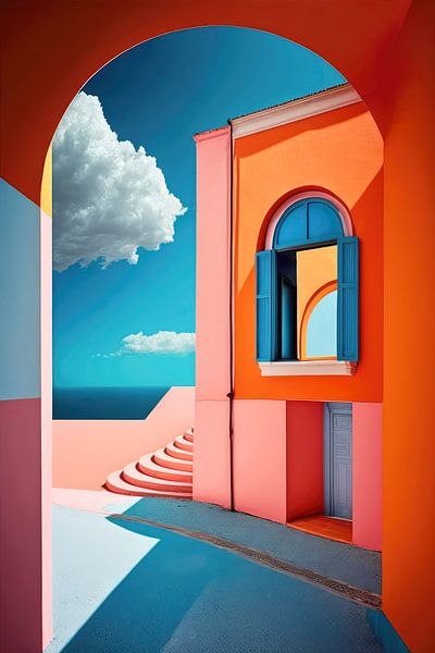 Village géométrique par Treechild