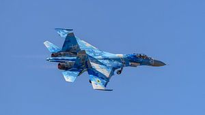 Sukhoi SU-27 der ukrainischen Luftstreitkräfte.