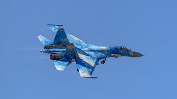 Sukhoi SU-27 de l'armée de l'air ukrainienne. sur Jaap van den Berg