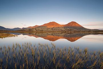 Réflexions dans le parc national de Rondane