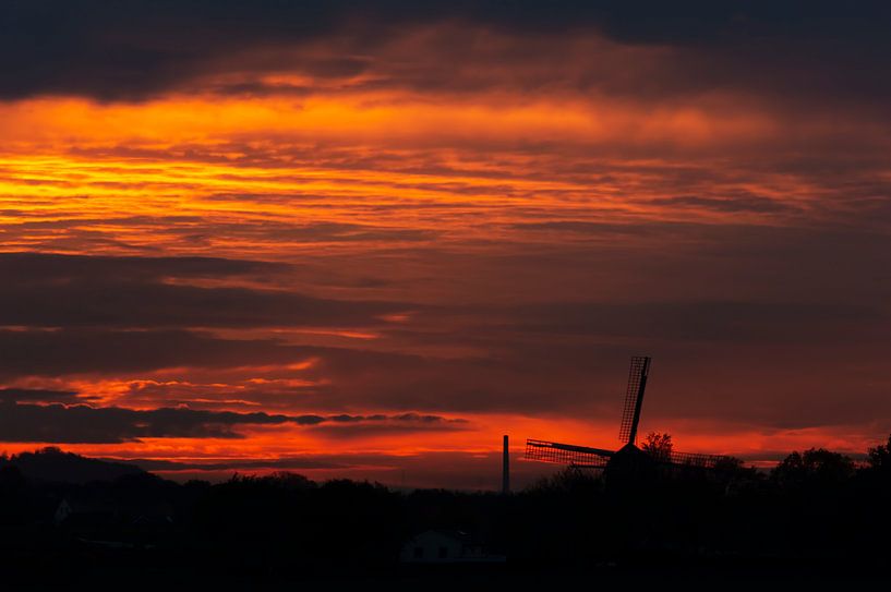 Sunset Sibbe Valkenburg by Flachsfotografie