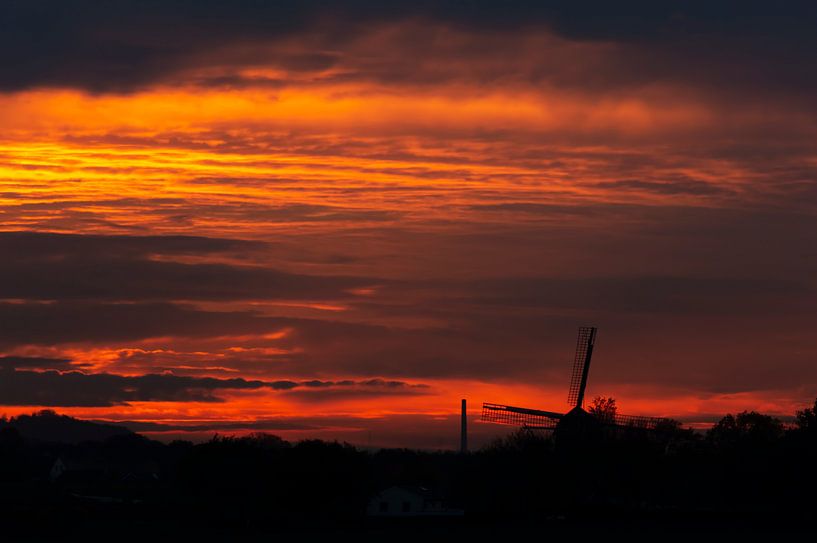 Zonsondergang Wolfshuis par Evelien Heuts-Flachs