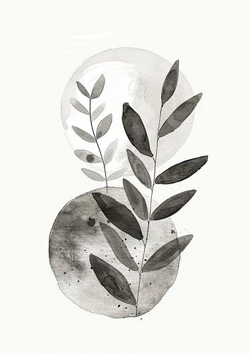 Peinture abstraite minimaliste