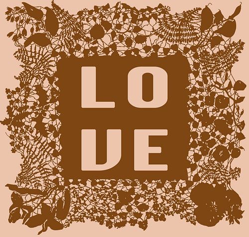 Amour | Illustration | Motifs | Nature sur Jansje Kamphuis