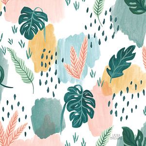 Jungle Hangout Pattern V, Laura Marshall van Wild Apple