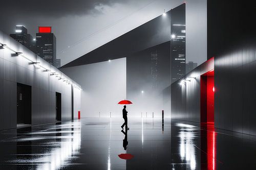 Hafenstadt bei Nacht-02