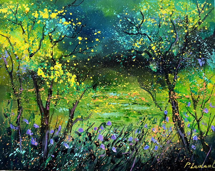 Magische vijver van pol ledent