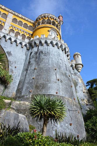 The castle of Penha in Sintra Portugal