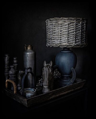 Stilleben auf Tablett