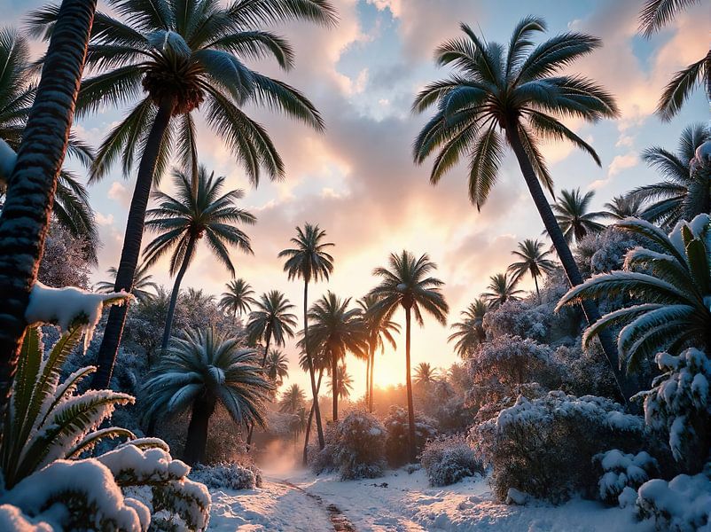 Winter in the Tropics: A Magical Encounter by Retrotimes