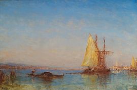 View of Venice, Félix Ziem