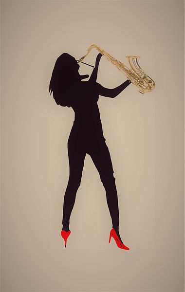 Saxofonist van ! Grobie