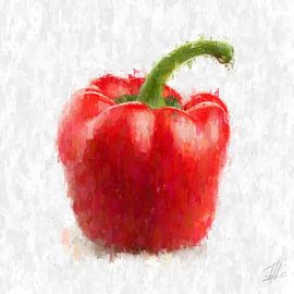 Red pepper by Theodor Decker
