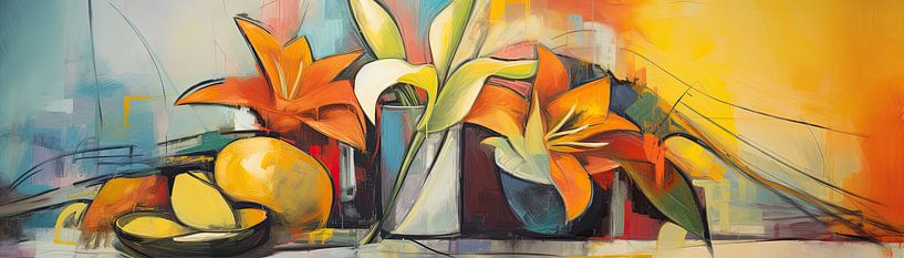 Simple Beautiful Still Life 62932 by Abstract Painting