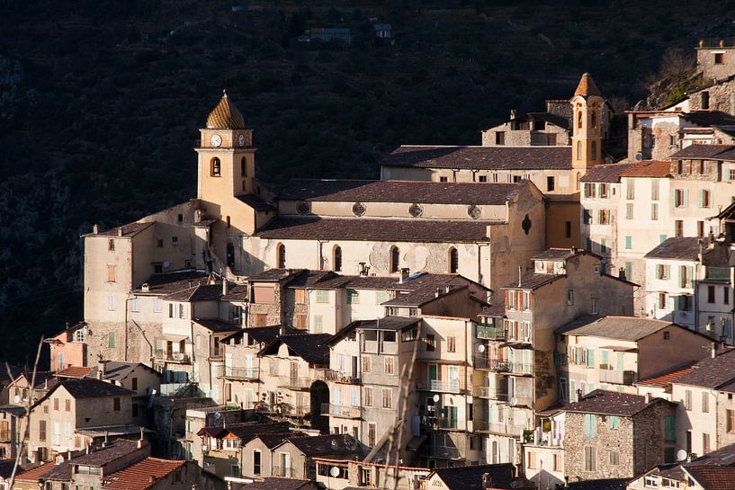 Saorge, dorpje aan de Côte d'Azur in Zuid-Frankrijk van Rosanne Langenberg