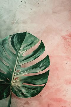 Monstera Pflanze | Botanische Kunst von Lauren Wilde