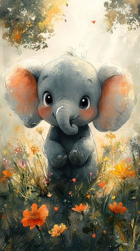 tekeningen voor kinderkamer