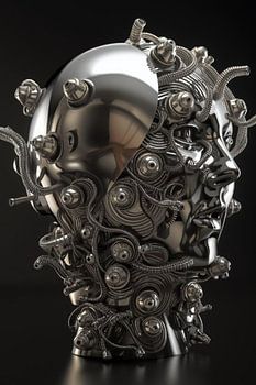 Die existenzielle metallische Fraktur: Das Selbst zerfällt in Schaltkreise, die nur noch mit Vergessenheit pulsieren