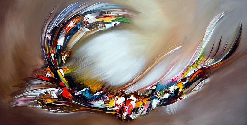 Colorful Touch by Gena Theheartofart