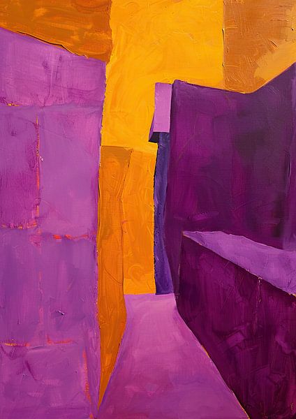 Modern van Abstract Schilderij