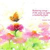 A butterfly flight haiku von Karen Kaspar